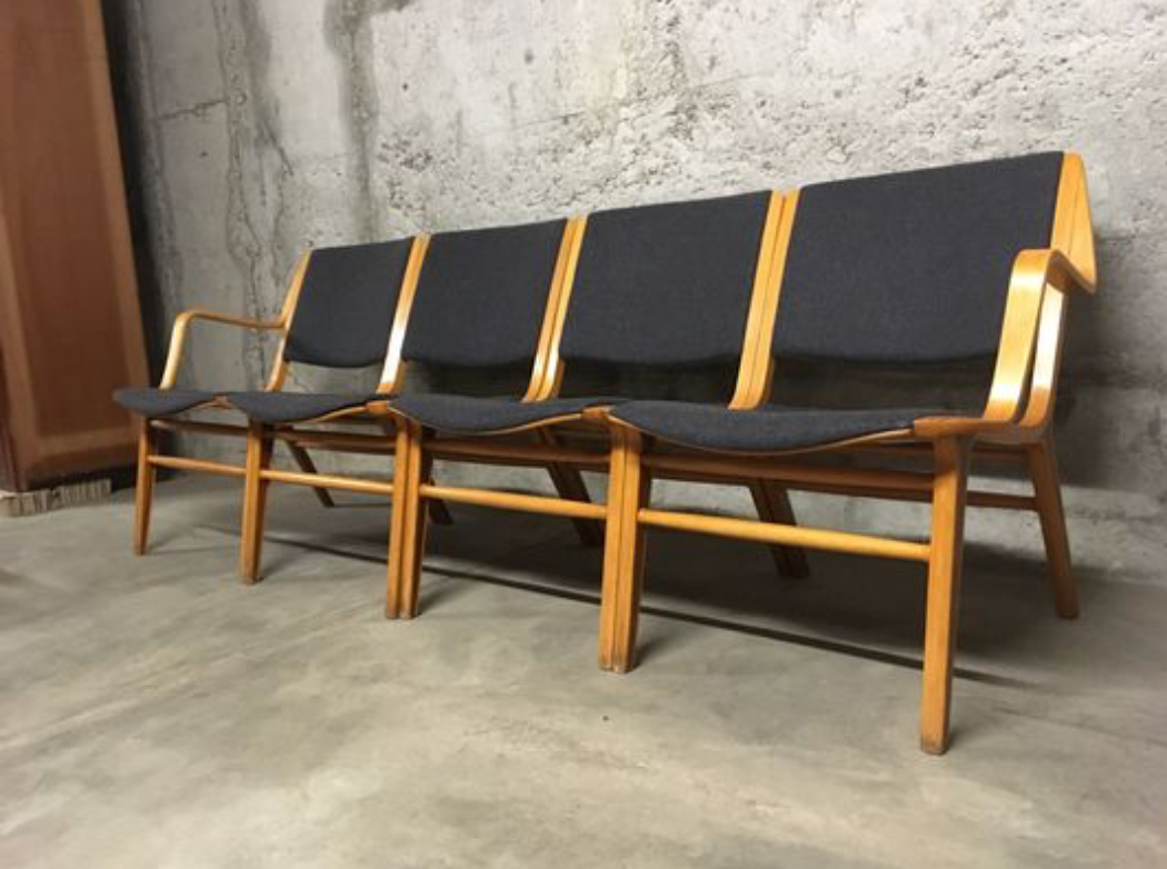 Set by Peter Hvidt & Orla Mølgaard-Nielsen for Fritz Hansen, 1950