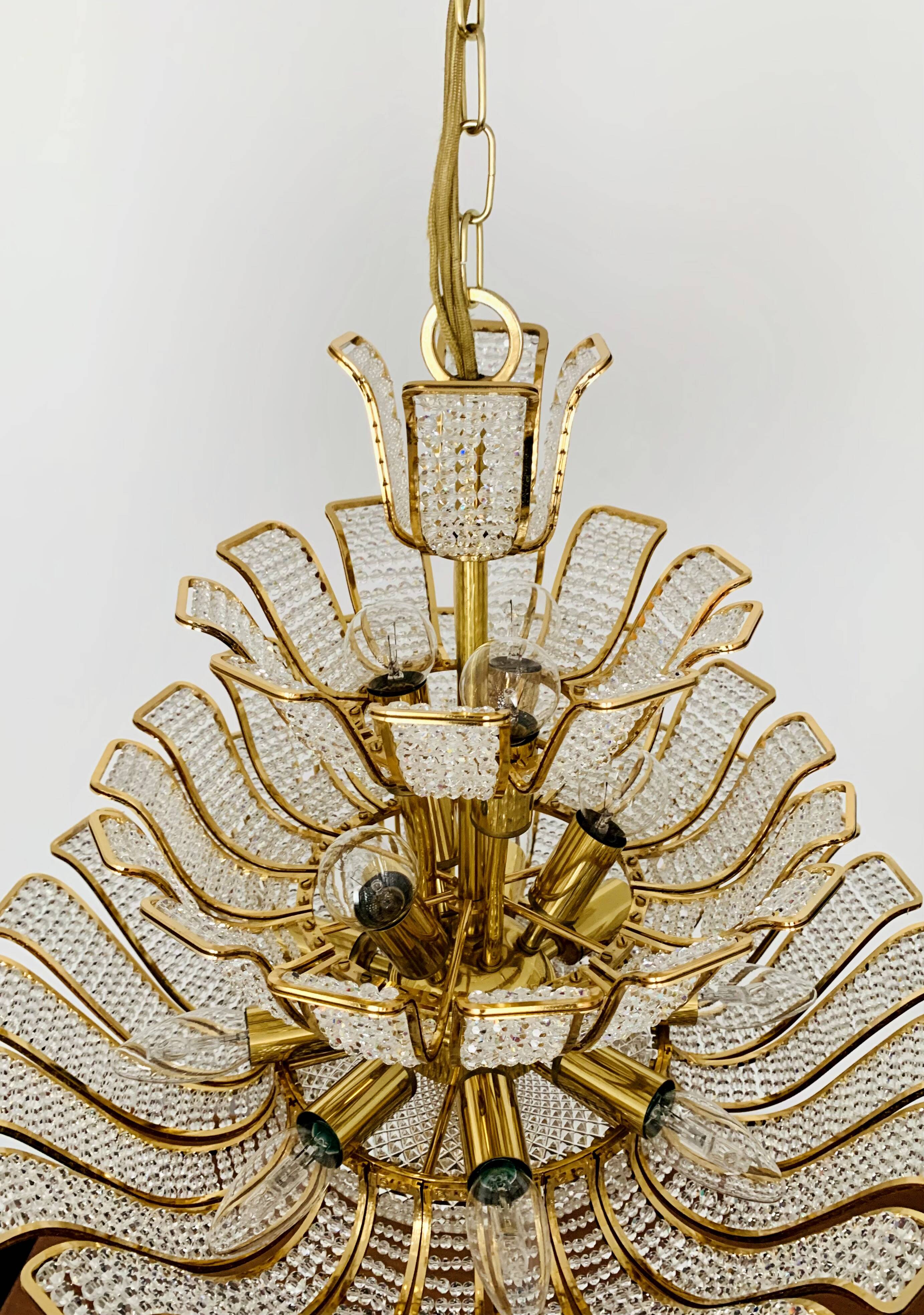 Lustre en cristal de Palwa