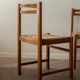 Chaises de salle à manger vintage italiennes rustiques modernes par Snaidero, années 1970, ensemble de 5