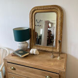 Louis Philippe style mirror gilded