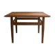 Table basse teck par Grete Jalk à Glostrup années 1960