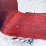 Mid-Century Design Stacking Chairs by Elmar Flötotto for Pagholz, Germany, 1960s, Set of 12