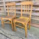 Paire de chaise bistrot Stella France vintage années 50