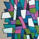 Abstract composition 70's by Robert de FERAUDY 1979