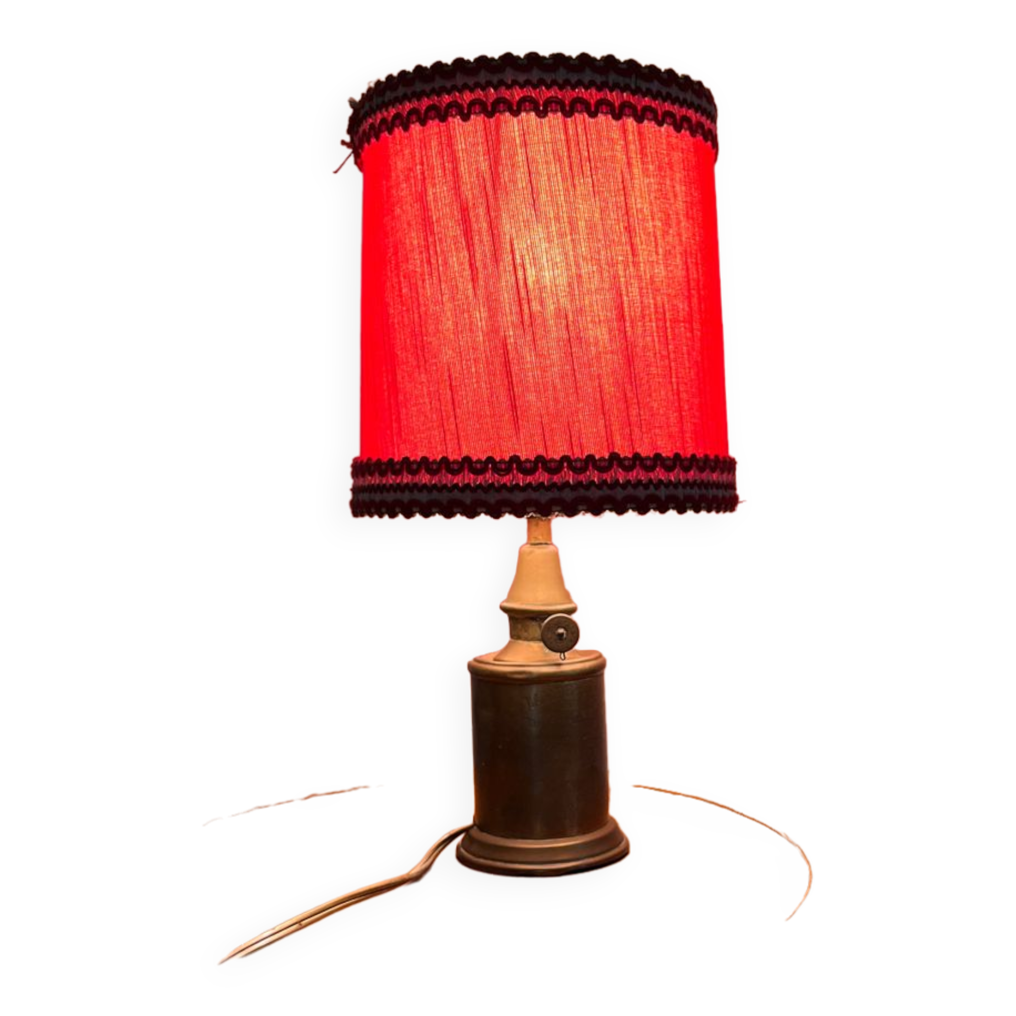 Vintage bedside lamp foot pigeon lamp