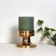 Pair of brass candlesticks