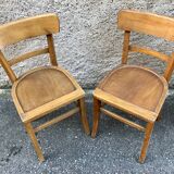 Série de 4 chaises bistrots Strasbourg