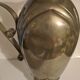 Pure brass ewer signed L Rozay Art Nouveau Style