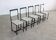 5 chaises de salle à manger, années 1960