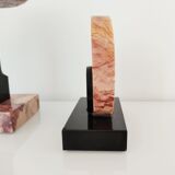 Cut and paperweight art deco marble