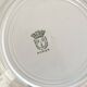 3 "Murier" ironstone dessert plates from Saint Amand and Hamage