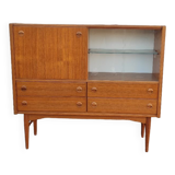 Sideboard High chest of drawers 60s Scandinavian style