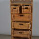Commode en rotin