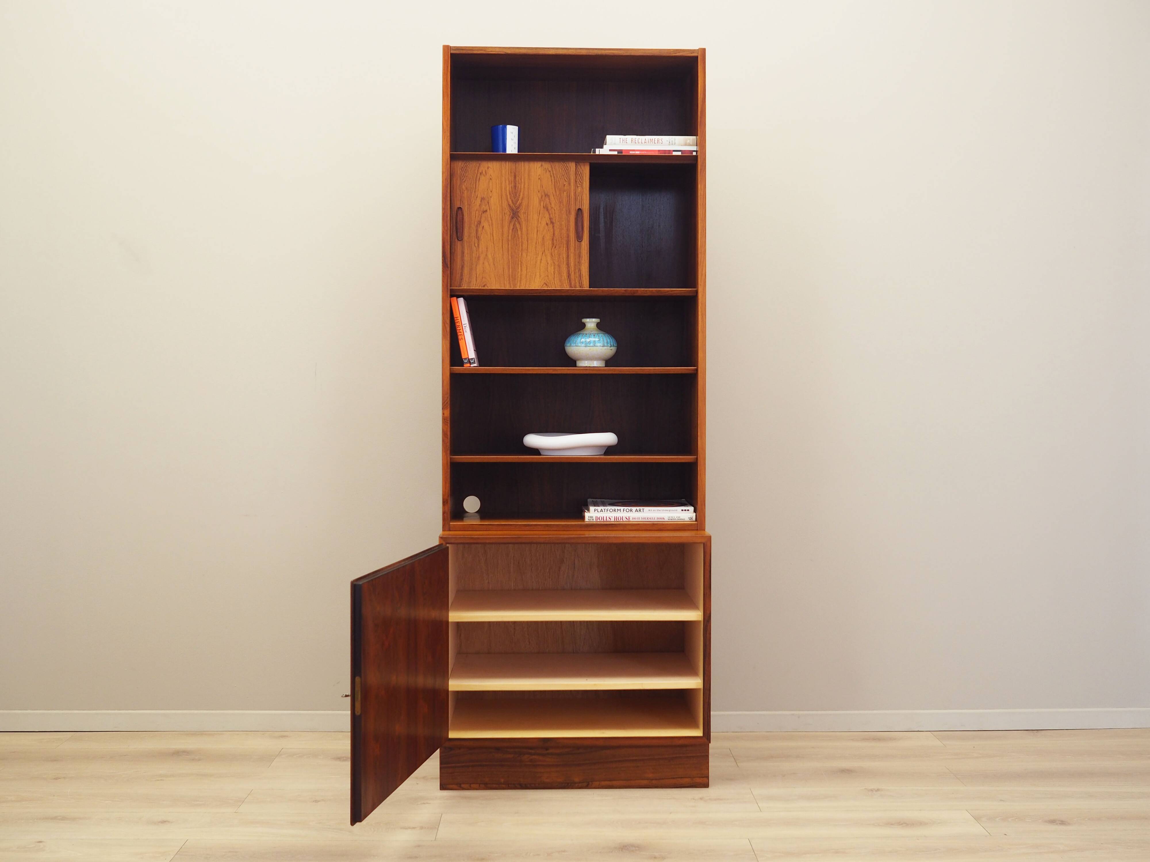 Rosewood bookcase, Danish design, 1970s, production: Hundevad