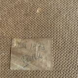 Old painting bouquet of anemones