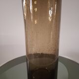 AMBER BLOWN GLASS ROLLING PIN