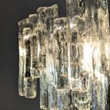 Ice Glass Lamp by J.T. Kalmar 1970s