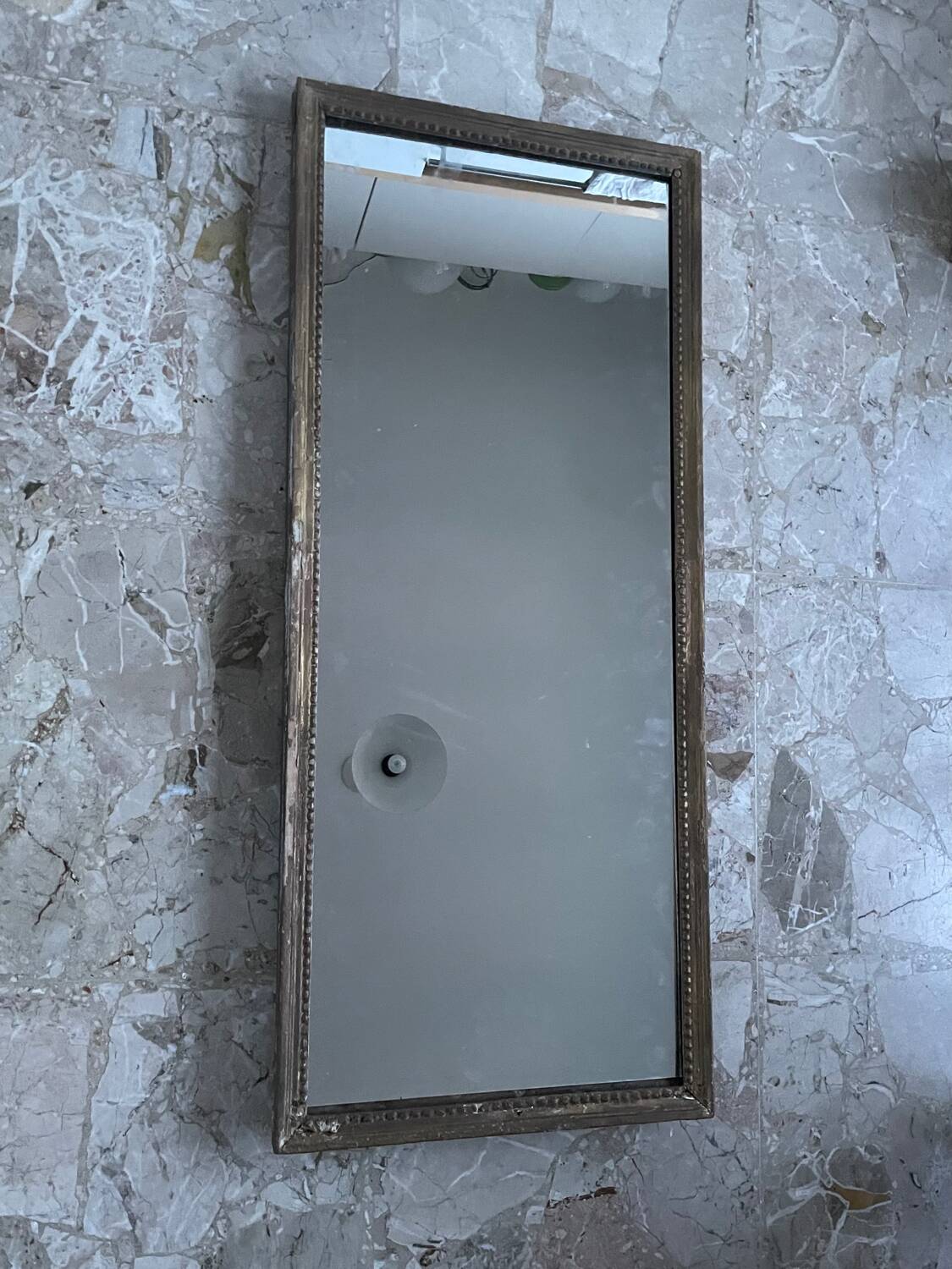 Antique gold mirror 41x96cm