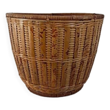 Rattan plant pot