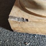 Terracotta column and decorative plaster