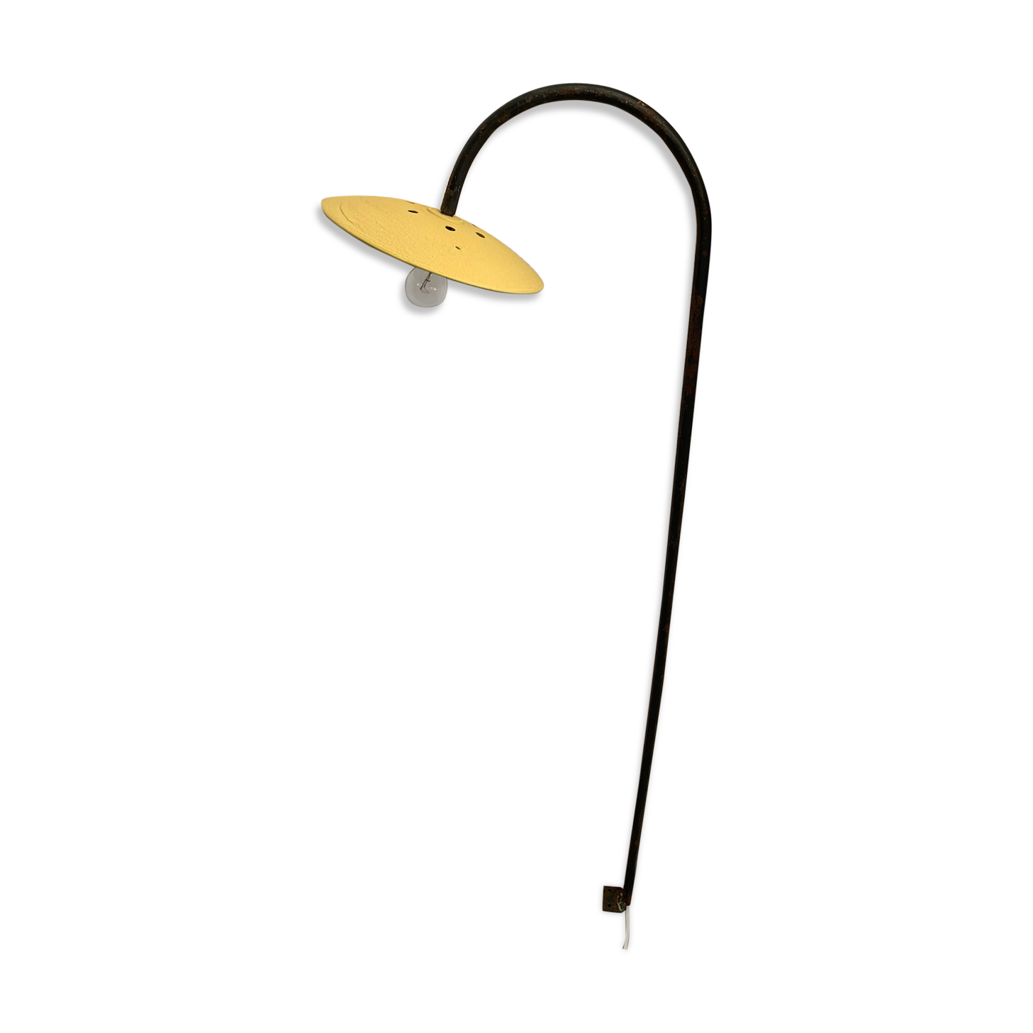 1950s tubular steel lamp
