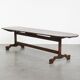 Antique XXL dining table made of poplar wood from the 18th century