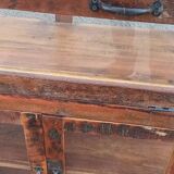 Antique wooden jeweller's display case