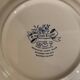Assiette plate en faïence "English Style "