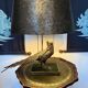 Vintage pheasant lamp signed G.W. (Gilles Wavrant) – Hollywood R design