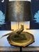 Vintage pheasant lamp signed G.W. (Gilles Wavrant) – Hollywood R design