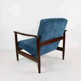 Fauteuil Blue Ocean GFM-142 par Edmund Homa, années 1970