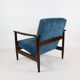 Fauteuil Blue Ocean GFM-142 par Edmund Homa, années 1970