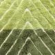 Tapis berbère marocain M'rirt bicolore vert 2,91x2,04m
