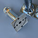 Space Age ceiling lights in chrome by Rolf Krüger for Staff Leuchten, A