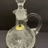 Small carafe in cut crystal