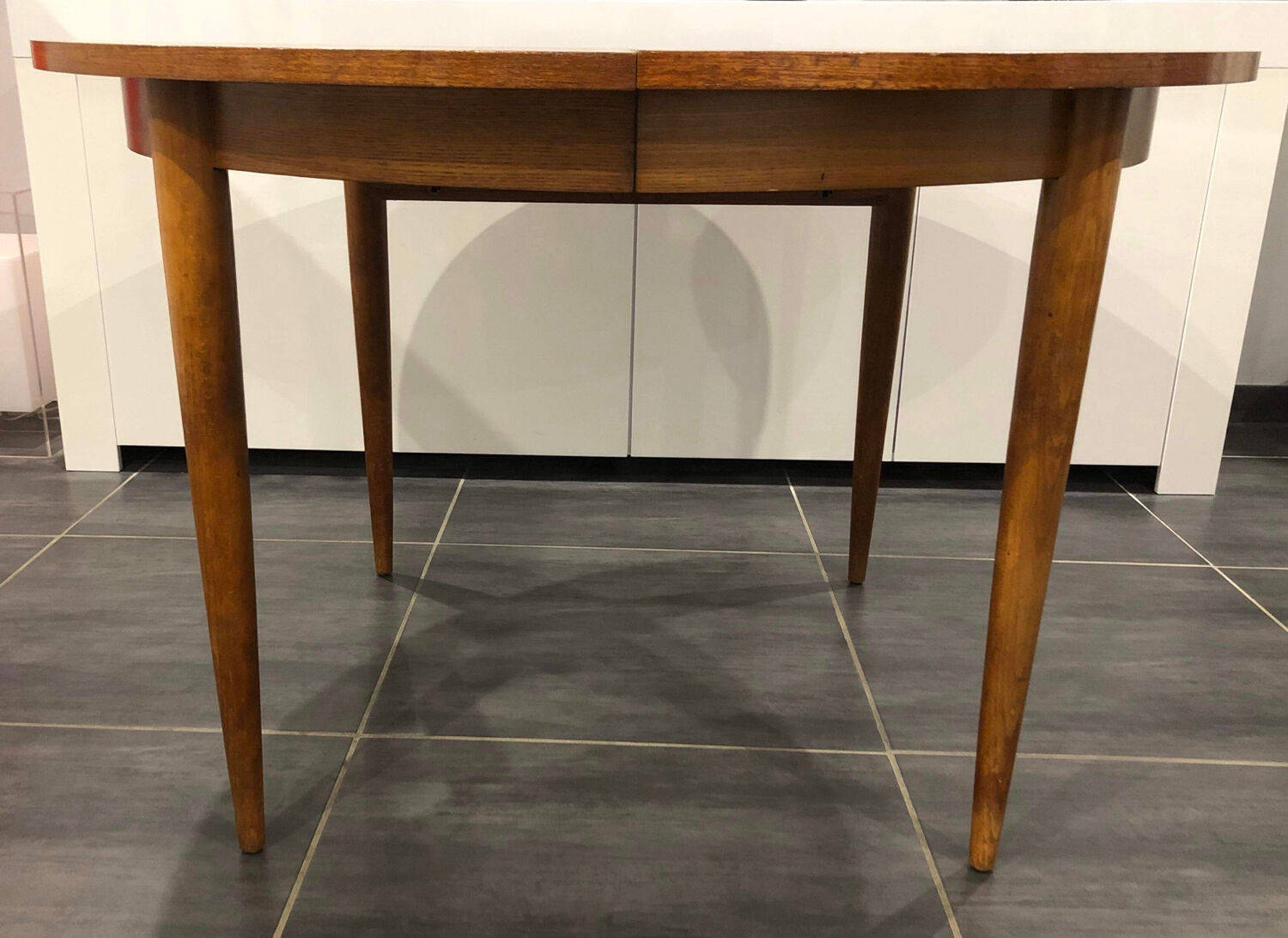 Scandinavian extendable teak table 1970s