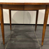 Table extensible scandinave en teck années 1970