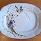 Large Serving Dish for Appetisers Sarreguemines Butterfly Decor