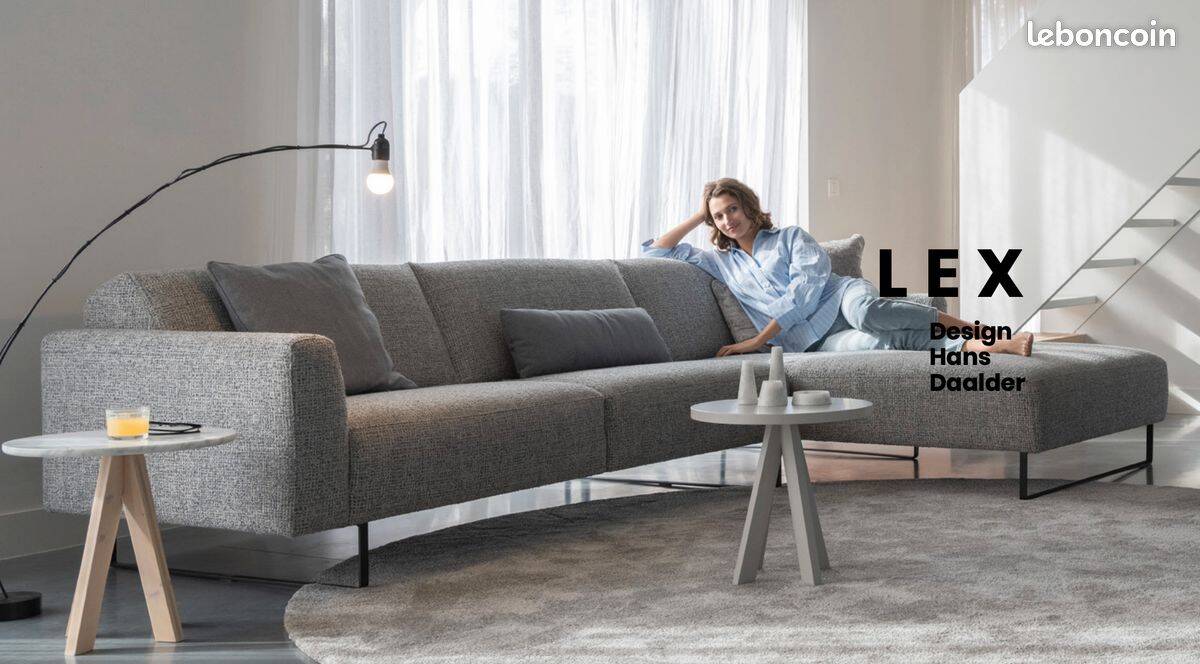 3-seater sofa 225cm - Moome Design LEX