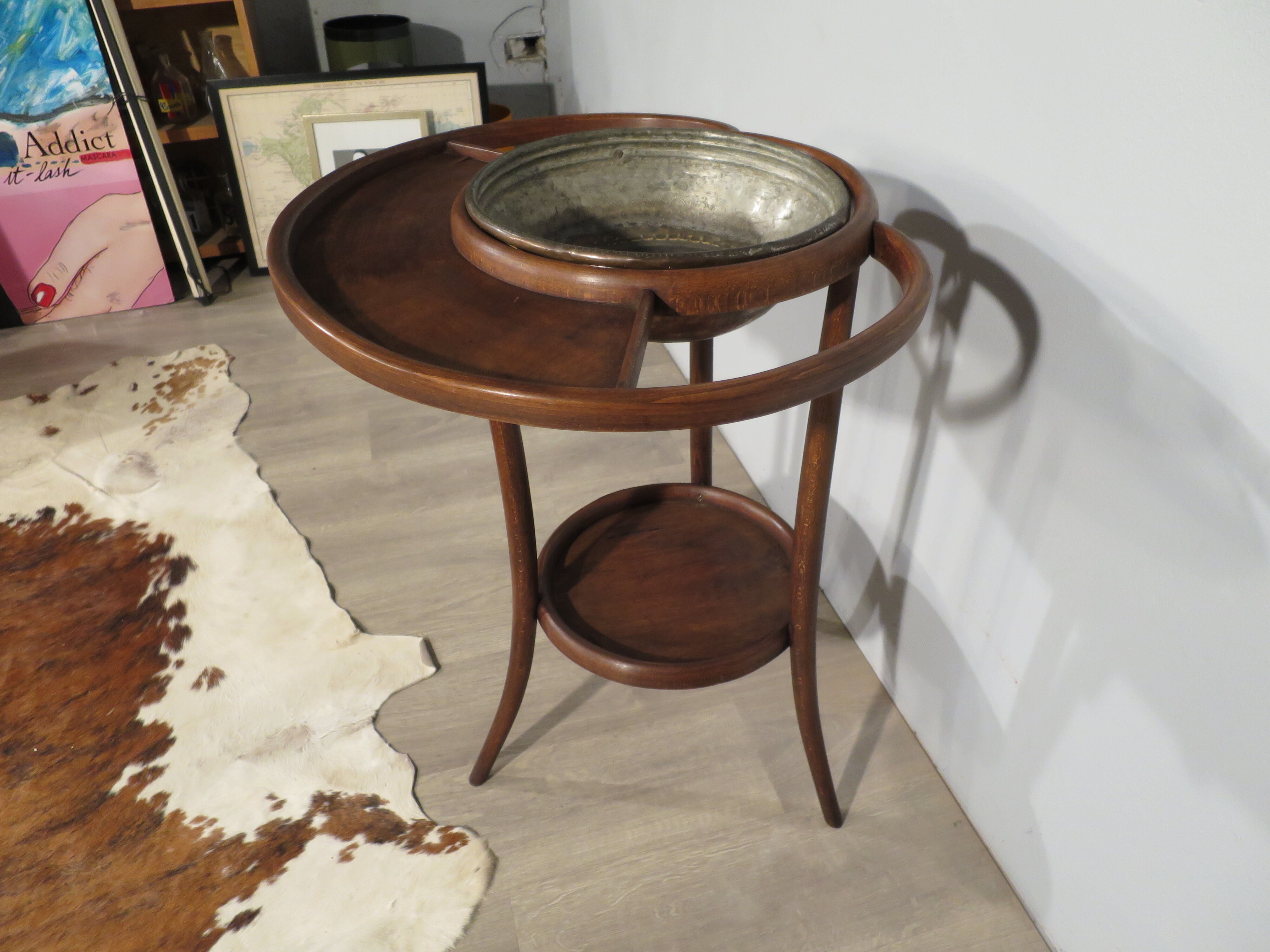 Meuble de barbier Baumann de 1920