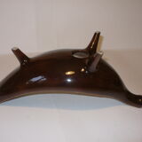 Butterfly fruit cup - Gabriel Fourmaintraux desvres