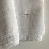 Modernist XL sheet in art deco linen thread L240