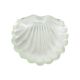 Vintage Argent Plaqué Shell Beurrier Caviar Holder Verre Marqué