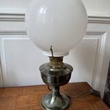Art Nouveau electric oil lamp made in England, model Alladin 23