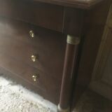 Commode style empire en palissandre