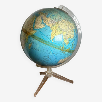 Terrestrial globe 1960s Columbus