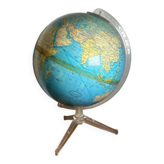 Terrestrial globe 1960s Columbus