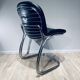 Chair Sabrina Chrome Curie Italy Vintage 1970'