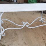 rectangular iron table