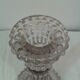 Former candlestick in press-molded glass late 19th